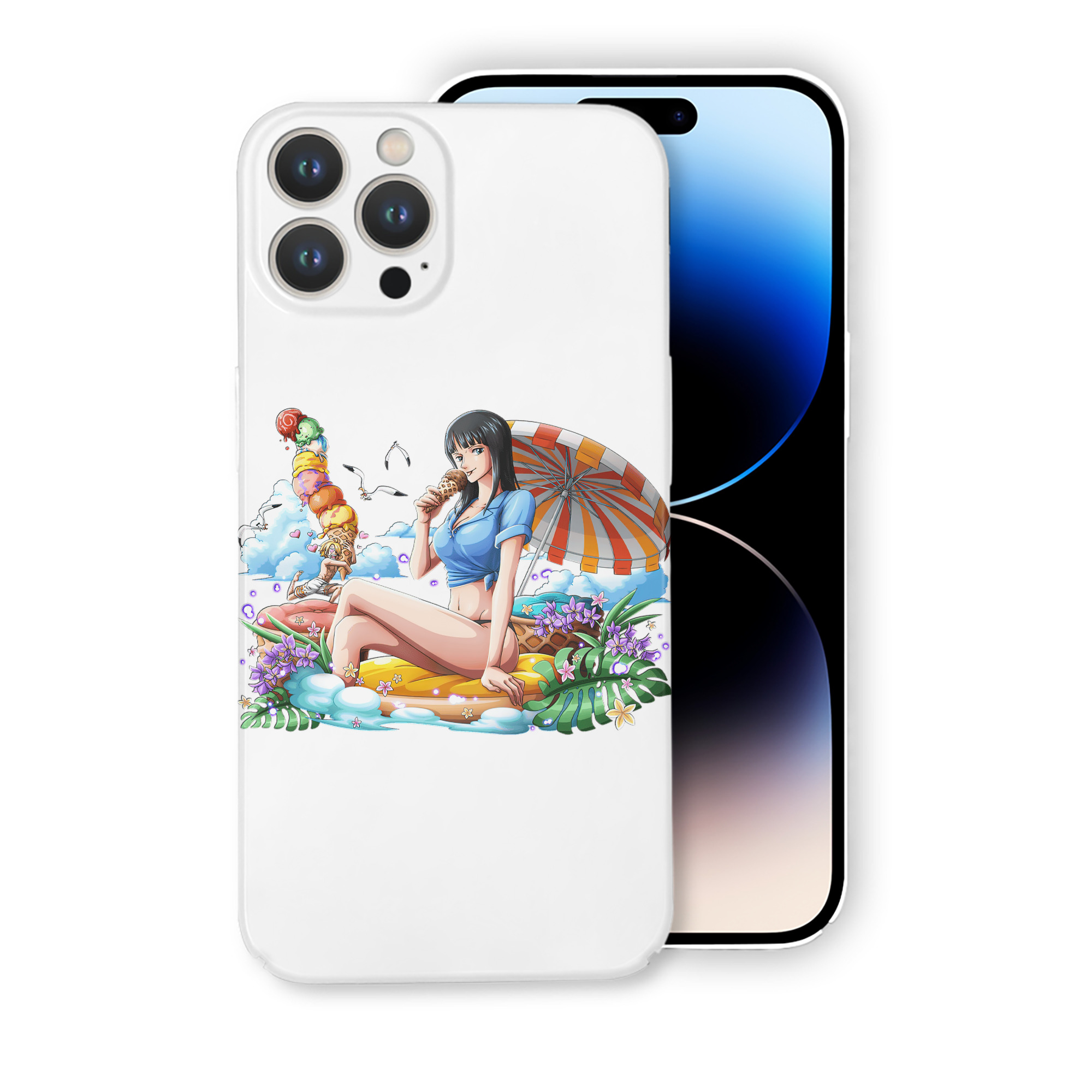 （画像用） ワンピース ニコ・ロビン ONE PIECE Nico Robin 【iPhone 14シリーズ対応】ハードケース
